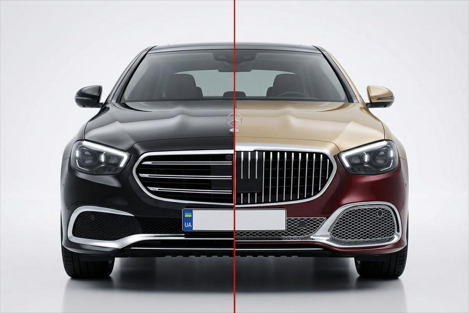 Mercedes E-class W213 2016-2023 рр. Комплект обвісів Maybach (для 2020-2024) Image
