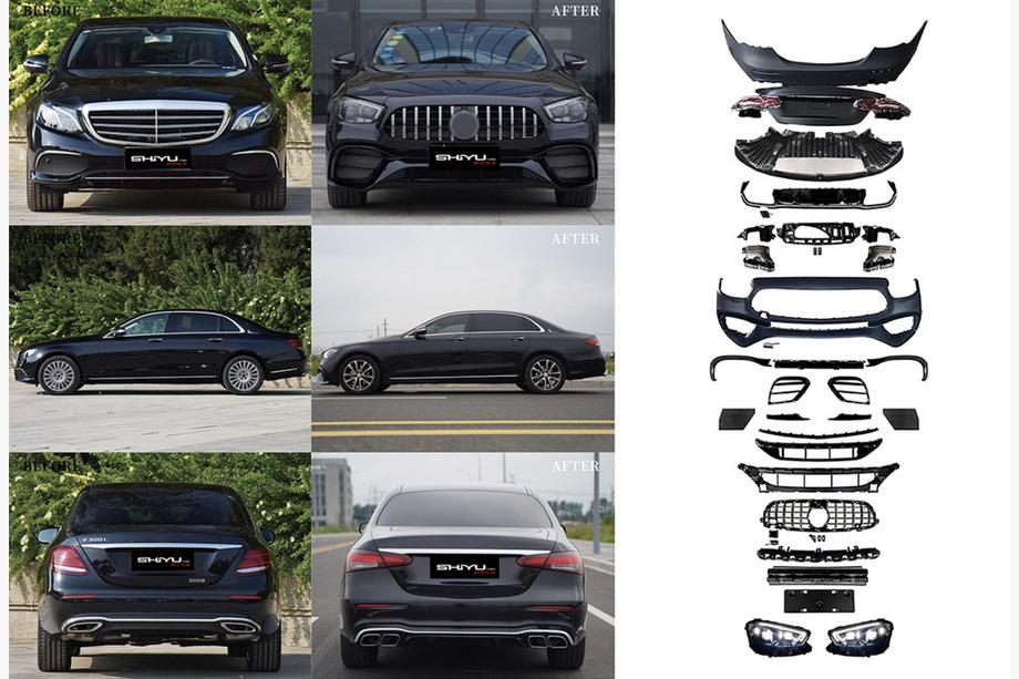 Mercedes E-сlass W213 2016-2023 рр. Комплект рестайлінгу в AMG E63 2024 року Image