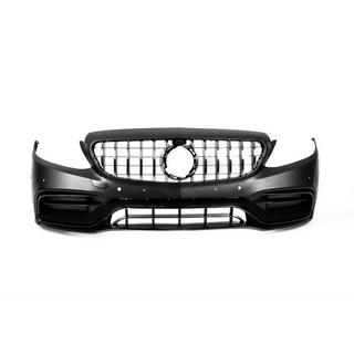 Комплект обвісів з дифузором для Coupe (AMG C63-designs 2018-2021) Mercedes C-сlass W205 2014-2021 рр. фото 4