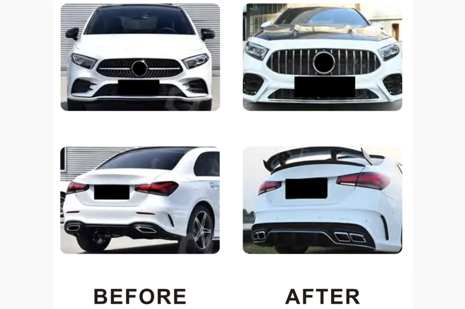 Mercedes A-class W177 2018- рр. Комплект обвісів AMG A45 (type-B) Image