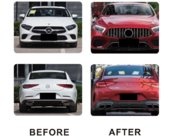 Mercedes CLS C257 2018- рр. Комплект обвісів AMG GTS63 фото 3