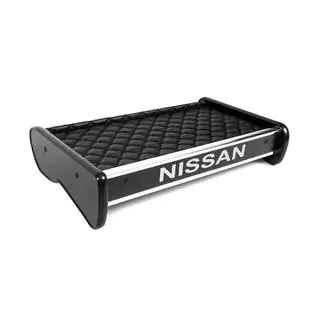 Полиця на панель (2001-2010, Чорна з чорною ниткою) Nissan Primastar 2002-2014 рр. фото 3