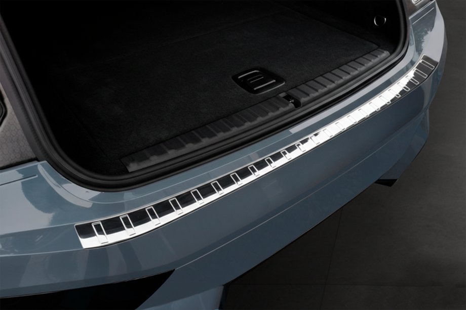 BMW iX (I20) 2022- рр. Накладка на задній бампер Carmos (нерж)