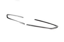 Opel Astra K 2016-2021 рр. Накладки на противотуманки Carmos (SD/SW/HB/GTC, 2 шт., нерж.) фото 3