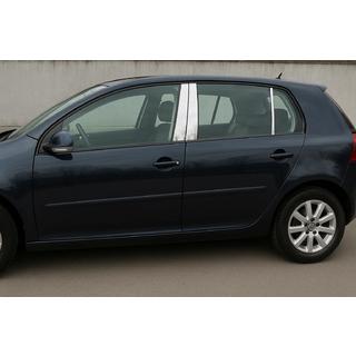 Накладки на дверні стійки (6 шт, нерж) фото 1