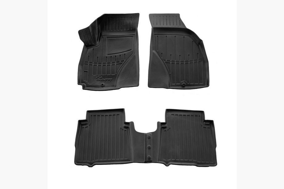 Hyundai Santa Fe 1 2000-2006 рр. Килимки Stingray 3D (4 шт) Фото 1