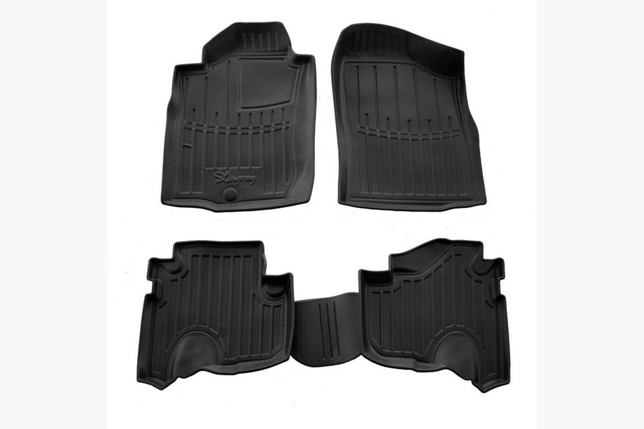 Toyota Land Cruiser 90 Prado 1996-2002 рр. Килимки Stingray 3D (4 шт) Фото 1