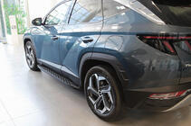 Бокові пороги Shining Black (2 шт., Алюміній) фото 8