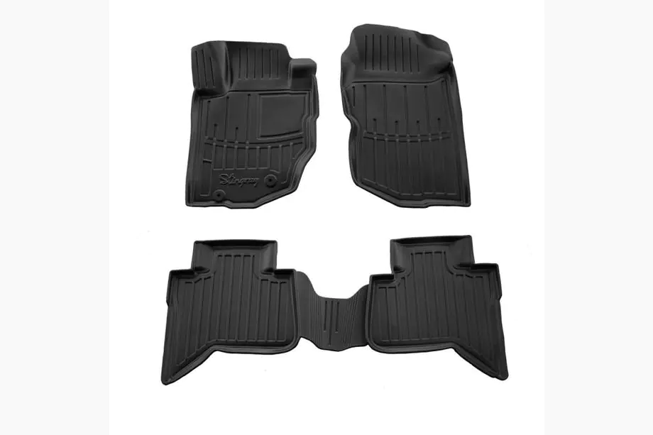 Mitsubishi L200 2024- рр. Килимки Stingray 3D (4 шт)