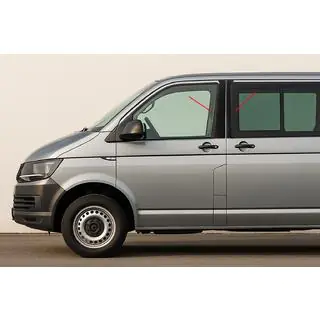 Накладки на дверні стійки EuroCap Volkswagen T6 2015-2024 рр. фото 1