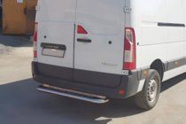 Nissan NV400 2010-2024 рр. Задня підніжка (нерж.) фото 4