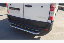 Nissan NV400 2010-2024 рр. Задня підніжка (нерж.) фото 3