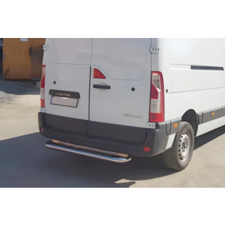 Задня підніжка (нерж.) Opel Movano 2010-2021 рр. фото 4