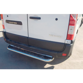 Задня підніжка (нерж.) Renault Master 2011-2023 рр. фото 3