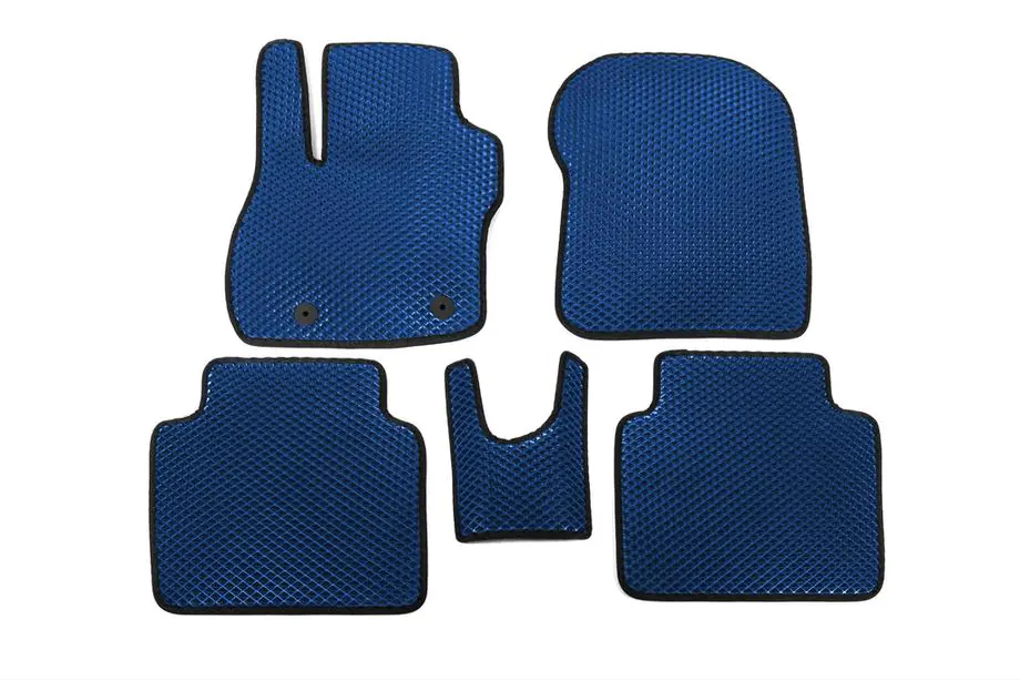 Renault Zoe 2019- рр. Килимки EVA (Синій) Image