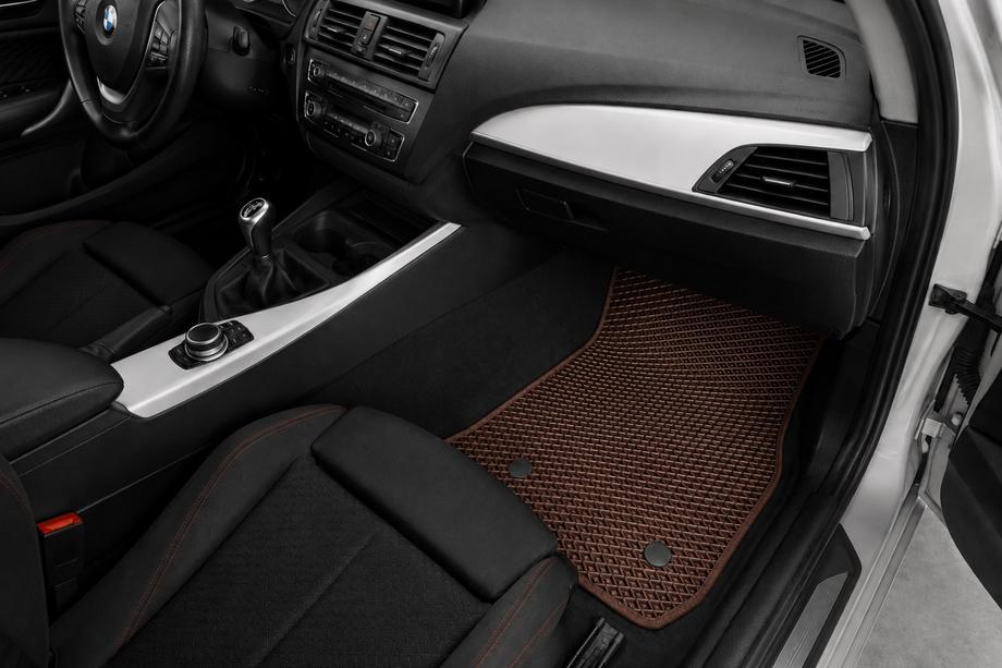 BMW 1 серія F20/F21 2011-2019 рр. Килимки EVA (Коричневий) Фото 2