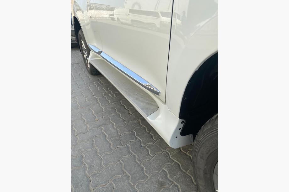 Lexus GX460 2009-2023 рр. Бокові пороги (2 шт., алюміній) Фото 12