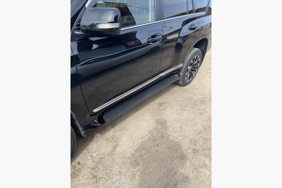 Lexus GX460 2009-2023 рр. Бокові пороги (2 шт., алюміній) Фото 10