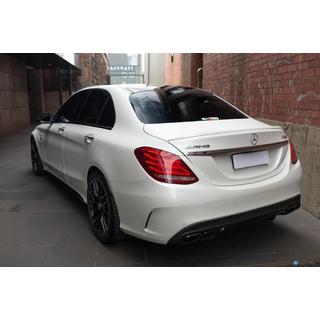 Задній дифузор з насадками (дизайн C63 2014-2018) фото 1