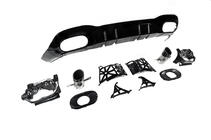 Задній дифузор з насадками (Дизайн A35 SD) фото 3