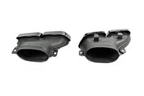 Mercedes E-сlass W213 2016-2023 рр. Задній дифузор з насадками Black (для AMG/AMG-Line, Дизайн E63 2016-2020) фото 11