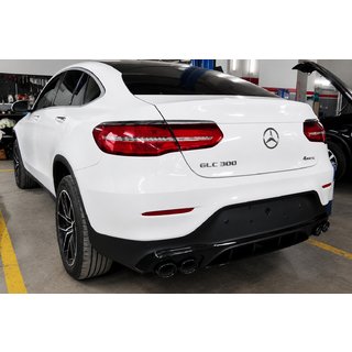Задній дифузор з насадками (Дизайн AMG43 ) фото 2