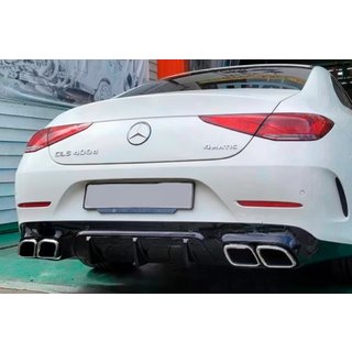 Задній дифузор з насадками (Дизайн GT63) фото 1