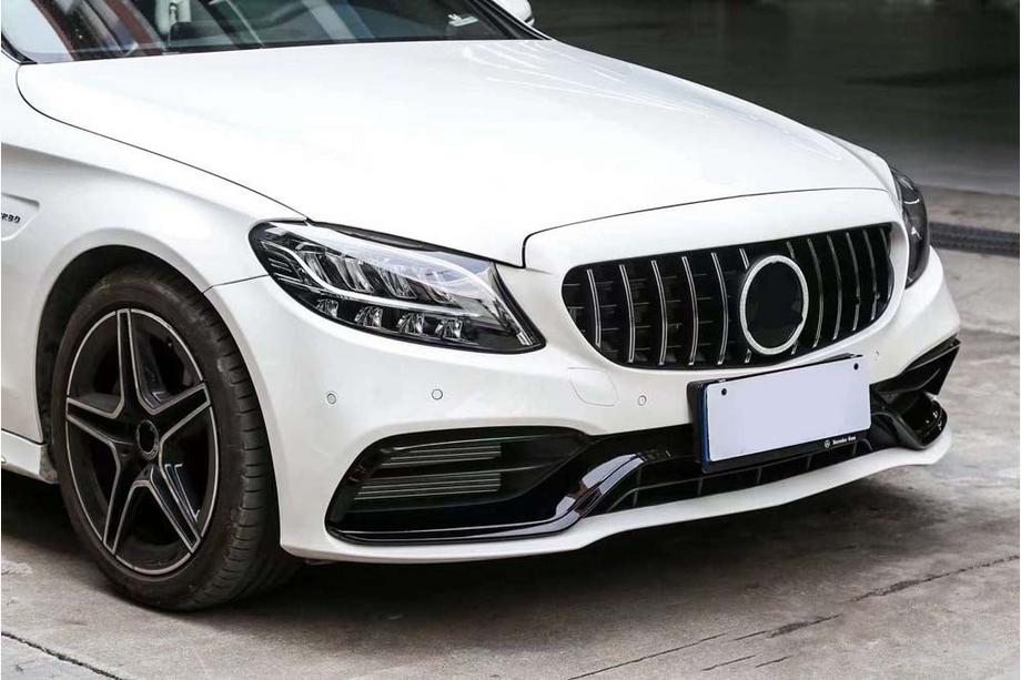 Mercedes C-сlass W205 2014-2021 рр. Передній бампер в зборі (AMG C63-designs 2018-2021) Image