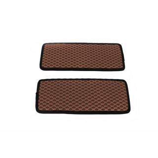 Поліуретанові килимки на пороги (2 шт, EVA, цегляні) Opel Movano 2021- рр. фото 1