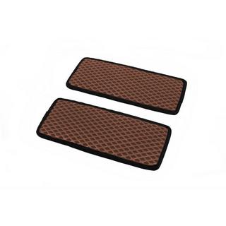 Поліуретанові килимки на пороги (2 шт, EVA, цегляні) Opel Movano 2021- рр. фото 2