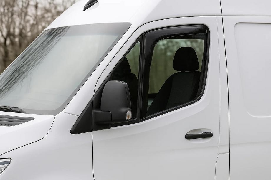 Mercedes Sprinter W907/W910 2018- рр. Вітровики вставні Niken Luxury (2 шт) Image