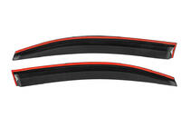 Volkswagen Caddy 2015-2020 рр. Вітровики з хромованим молдингом Niken Luxury (2 шт) фото 7