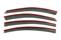 Chevrolet Cruze 2009-2015 рр. Вітровики з хромованим молдингом Niken Luxury (SD, 4 шт) фото 3