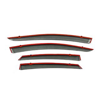 Вітровики з хромованим молдингом Niken Luxury (SD, 4 шт) фото 3