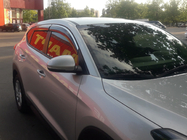 Вітровики з хромованим молдингом Niken Luxury (4 шт) фото 3