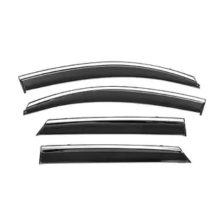 Вітровики з хромованим молдингом Niken Luxury (4 шт) фото 2