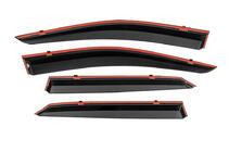 Lexus RX 2016-2022 рр. Вітровики з хромованим молдингом Niken Luxury (4 шт) фото 3