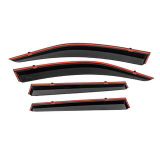 Вітровики з хромованим молдингом Niken Luxury (4 шт) фото 3