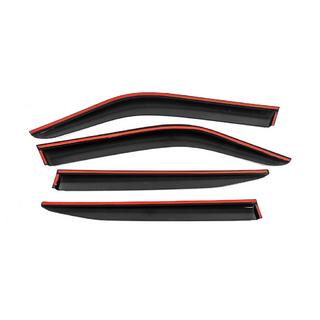 Вітровики з хромованим молдингом Niken Luxury (4 шт) фото 3