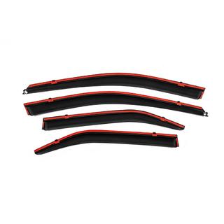 Вітровики з хромованим молдингом Niken Luxury (2011-2018 EU / 2011-2014 USA, 4 шт) фото 3