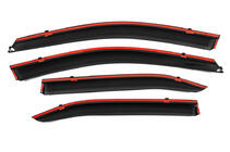 Toyota Camry 2006-2011 рр. Вітровики з хромованим молдингом Niken Luxury (4 шт) фото 3