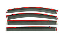 Volkswagen Sharan 2010-2023 рр. Вітровики з хромованим молдингом Niken Luxury (4 шт) фото 3