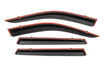 Volvo XC90 2015- рр. Вітровики з хромованим молдингом Niken Luxury (4 шт) фото 3