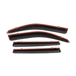 Вітровики з хромом Niken Luxury (4 шт) Toyota Land Cruiser Prado 150 2009-2023 рр. фото 4