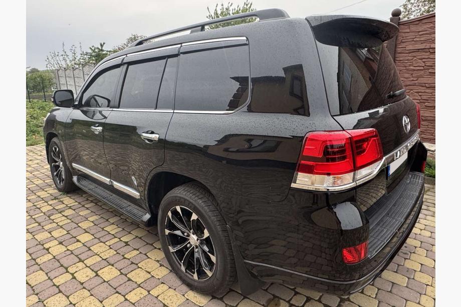 Toyota Land Cruiser 200 2007-2021 рр. Вітровики з хромованим молдингом Niken Luxury (6 шт) Фото 4