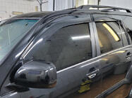 Lexus GX470 2002-2009 рр. Вітровики Niken Luxury (4 шт) фото 5