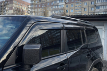 Lexus GX550 2023- рр. Вітровики Niken Luxury (6 шт) фото 1