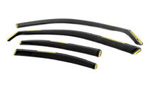 Skoda Superb 2015-2024 рр. Вітровики вставні Niken Luxury (LiftBack, 4 шт) фото 2