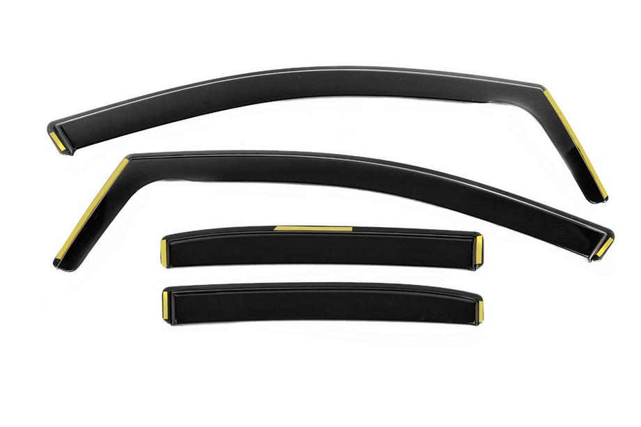 Toyota Corolla 2019- рр. Вітровики вставні Niken Luxury (SD, 4 шт) Image