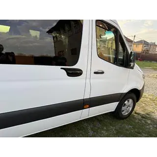 Накладка на ручку бокової дверки EuroCap (ABS) Mercedes Sprinter W907/W910 2018- рр. фото 2